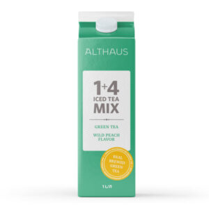 Althaus GREEN TEA WILD PEACH – Natural Iced Tea